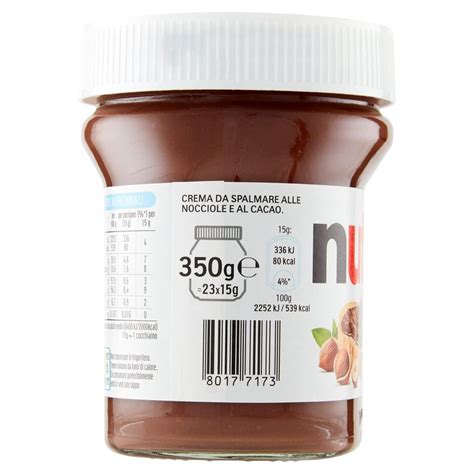 Nutella Hazelnut Spread 350g 12.4oz Glass Jar - Authentic Polish Import ...