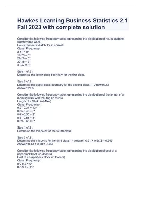 Hawkes Learning Login