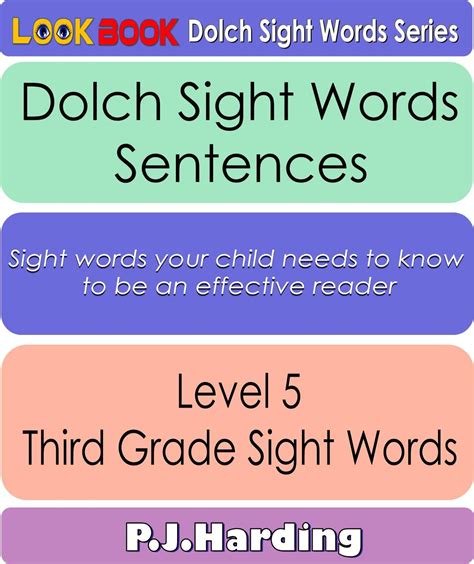 Dolch Sight Words Sentencing: Level 5 - Third Grade (LOOK BOOK Dolch ...