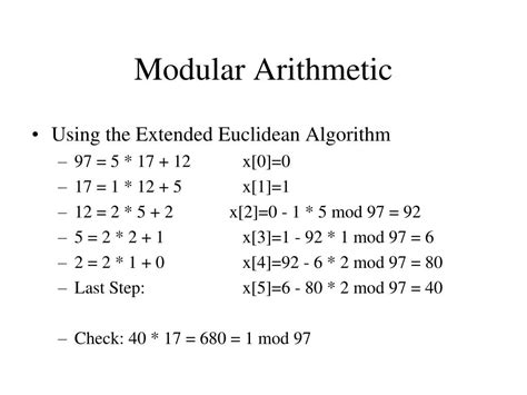 Image result for Modular Arithmetic