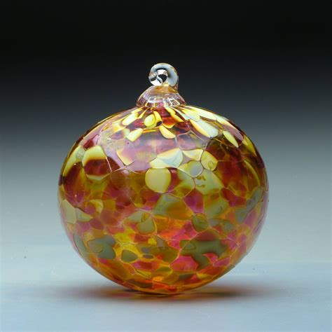Blown Glass Christmas Ornament