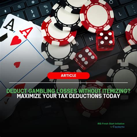 Are Gambling Losses Deductible