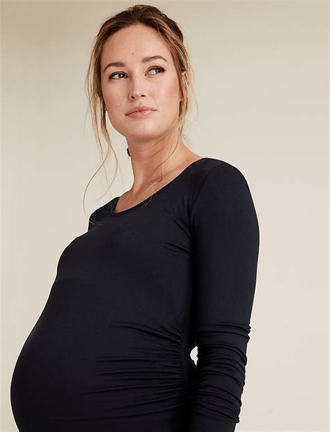 Buy Maternity Midi Bodycon Dress at Marks & Spencer