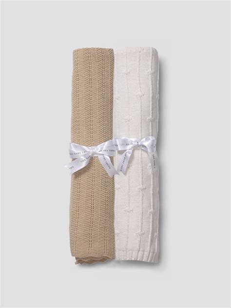 Shop this Organic Dots & Stripes Baby Blanket Set of 2 for winters ...