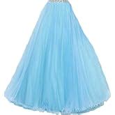 Buy TILISM Girls and Women's Long Tulle Net Skirt with Cane Inside ...