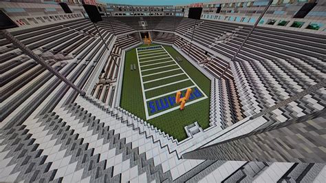 Image result for Football Stadium Tutorial Minecraft Easy