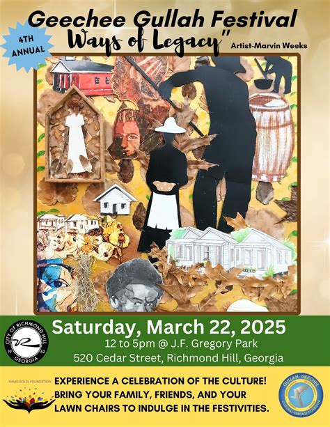 Geechee Gullah Festival: Ways of Legacy - Bryan County Chamber of Commerce