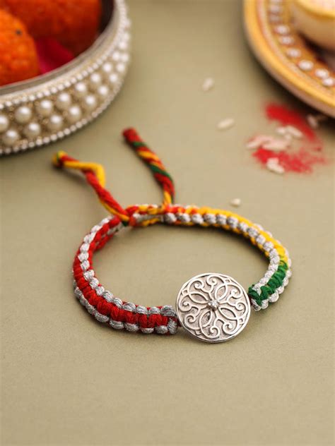 Exquisite Rakhi Collection in Silver | Shop Now at Kicky & Perky