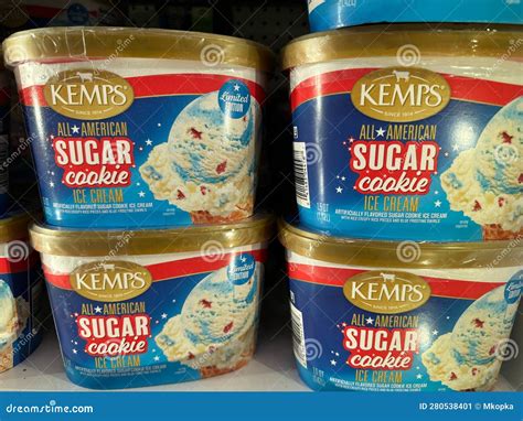 Kemps Brand Ice Cream in All American Sugar Cookie Flavors for Sale at ...