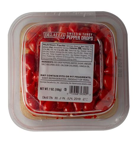 Sweet & Tangy Pepper Drops