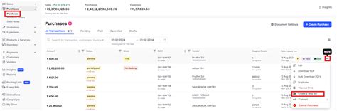 How to create E way bill for Purchase invoice on Web? - E-Way Bill - Swipe