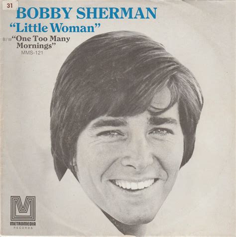 Picture Sleeve for "Little Woman" by Bobby Sherman | Bobby, Sherman, Women