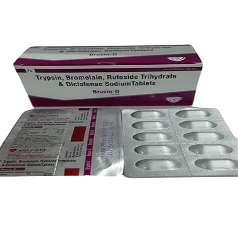 BRUSIN-D Tablets Valcret Lifesciences Pvt. Ltd.