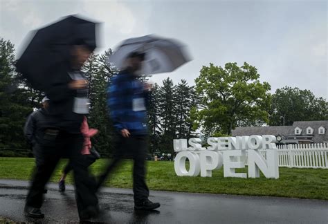 First Round of the 42nd U.S. Senior Open Championship ...