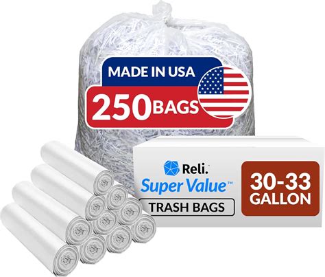 33 Gallon Garbage Bags