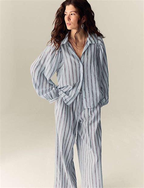 Buy Pure Cotton Striped Shirt at Marks & Spencer