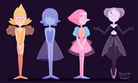 Pearls of Steven Universe by Chromel on DeviantArt