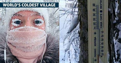 This Is The World's Coldest Village. Temperature Is -62 Degree Celcius ...