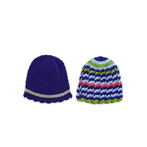 Buy CHUTPUT Baby Boys & Girls Flower Design Cap Blue at Amazon.in