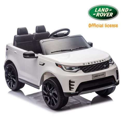 Land Rover Discovery Kids Car 12V - White - Berghoff toys