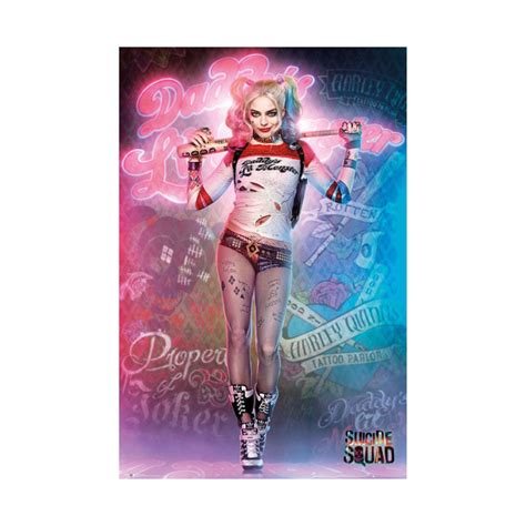 Dc Comics Harley Quinn Suicide Squad Poster | Nerdom, Greece