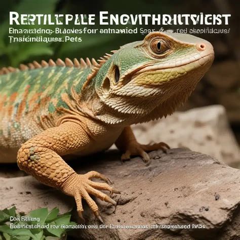 Reptile Behavioral Enrichment: Enhancing the Lives of Your Scaly Pets through Specialized ...