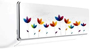 Buy Decals Sticker ® Creativity Split AC Wall Sticker Online at Low ...