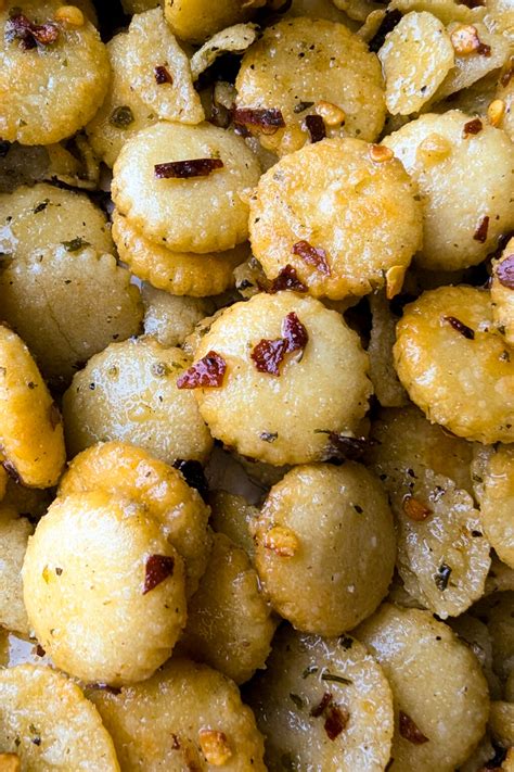 Spicy Oyster Crackers (Ranch Firecracker Recipe)