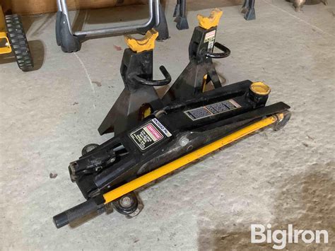 Craftsman 3-Ton Floor Jack & Jack Stands | Agriculture | BigIron