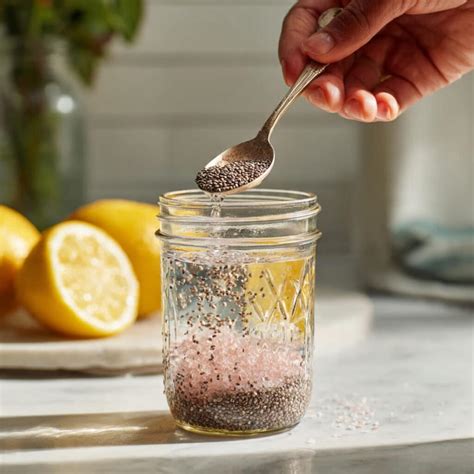 Pink Salt Chia Water Recipe for Simple Hydration