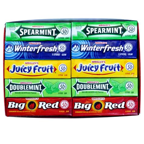 Wrigley's Chewing Gum Assortment 40 Packs - 8 packs Philippines | Ubuy