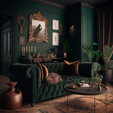 Dark Green Sitting Room Ideas at Piper Shah blog