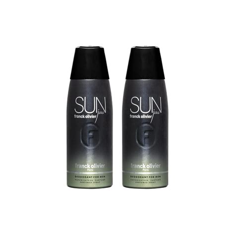 Franck Olivier Sun Java Deodorant Spray For Men 250ml (Pack of 2 ...