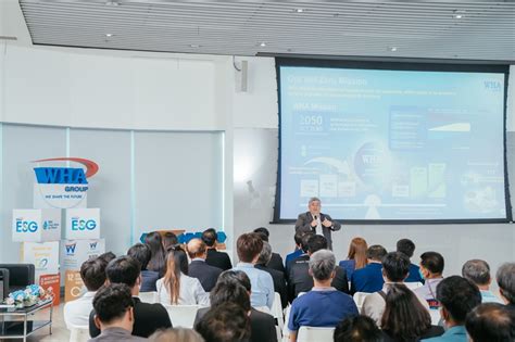 WHA Group มุ่งมั่นในแนวทางรักษ์โลก ร่วมผลักดันแนวทาง ESG จัดงาน ...