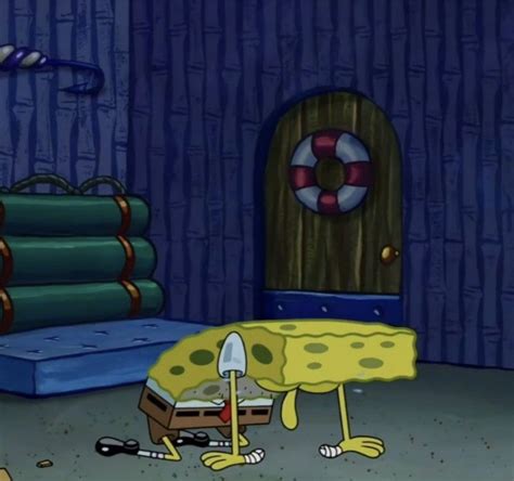 Spongebob Fish Hitting Floor
