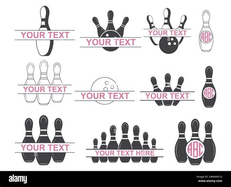 Bowling Vector, Bowling clipart, Peace love bowling, Bowling pin ...