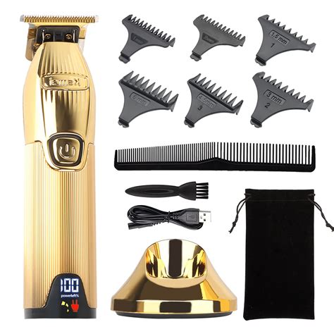 Kemei Hair Clipper for Men Professional Hair Trimmer Barbers Beard ...