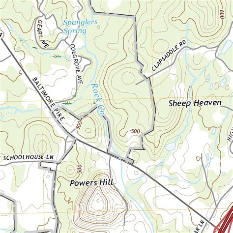 Gettysburg, PA (2019, 24000-Scale) Map by United States Geological ...