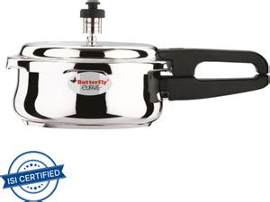 Butterfly Curve 3 L Outer Lid Induction Bottom Pressure Cooker Price in ...