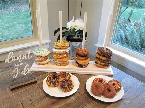 Buy Perryhill Rustics Wooden Donut Stand - Multiple Color Options ...