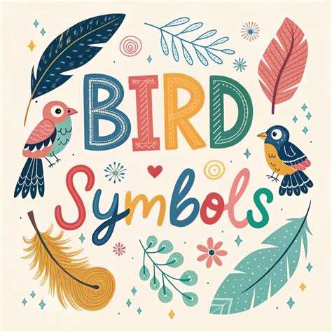 13 Bird Symbols: A Comprehensive Collection of Avian Symbolism Across ...