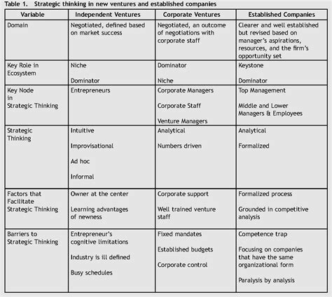 Strategic Thinking in Entrepreneurship 的图像结果