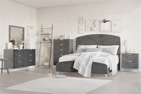 Kailani Gray Bedroom Collection - New Classic Furniture