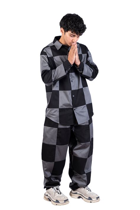 Marshall Patchwork Checkered Shirt – Theorem