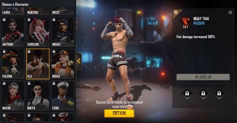 5 best Free Fire character combinations with Dimitri