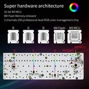 Buy BINYOU SK61 61 Key Custom RGB Optical Switch Mechanical Keyboard ...