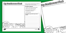 A Carnivorous Plants Worksheets
