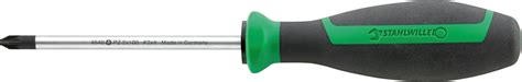 Stahlwille Cross-head screwdriver DRALL+ Size PZ2 L.100mm, PZ2, L1 100 ...