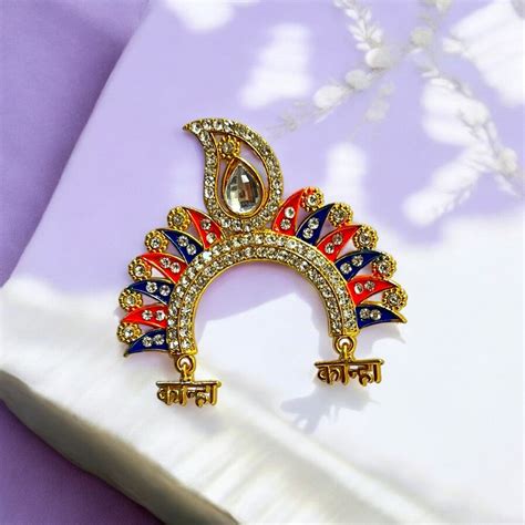 "Buy Laddu Gopal accessories," "Radha Krishna jewelry," "deity crowns ...
