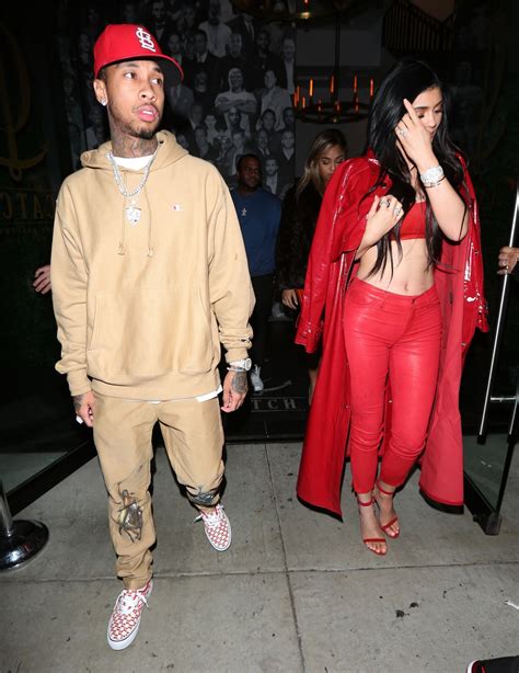 KYLIE JENNER and Tyga Out for Dinner in West Hollywood 12/09/2016 ...